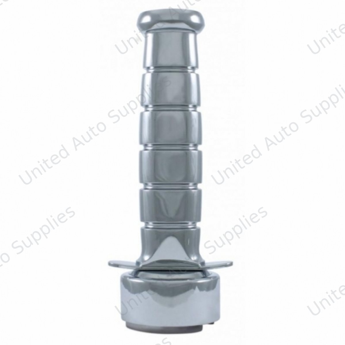 U.S.M.C. Fighting Knife Style Handle Gearshift Knob With 13/15/18 Speed Adapter - Chrome