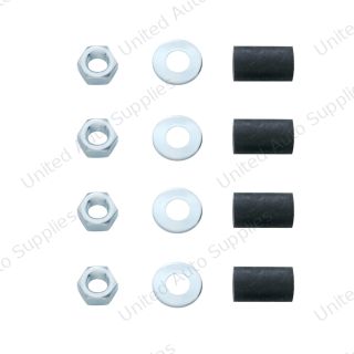 Top Mud Flap Plate Hardware - Welded Stud