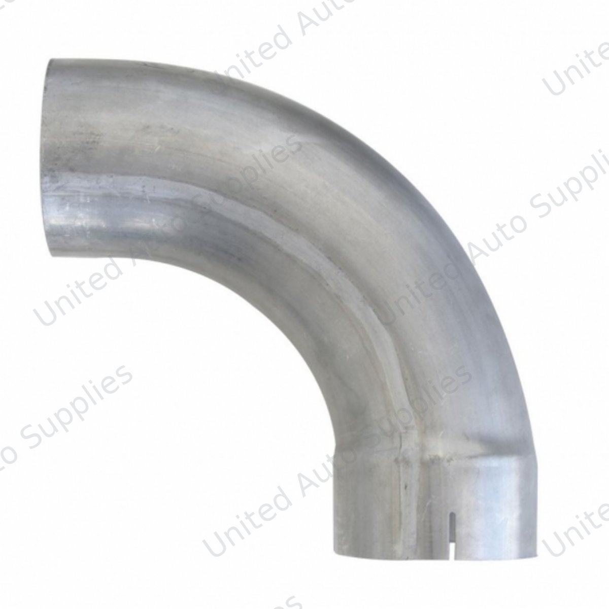 Aluminized 90 Degree Exhaust Expanded Elbow, 5" I.D. To 5" O.D. - 12" X 12"