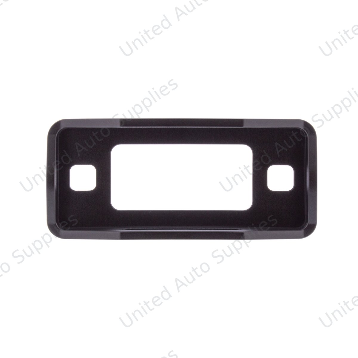 Black Anodized Billet Aluminum Side Marker Bezel With Raised Side Protection For 1970-77 Ford Bronco