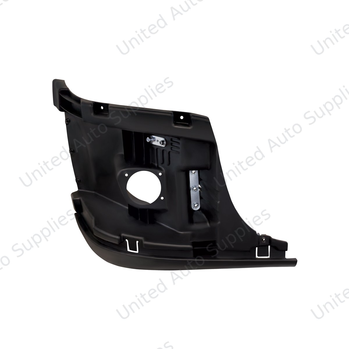 Bumper End Reinforcement With Fog Light Hole For 2008-2017 Freightliner Cascadia - Passenger