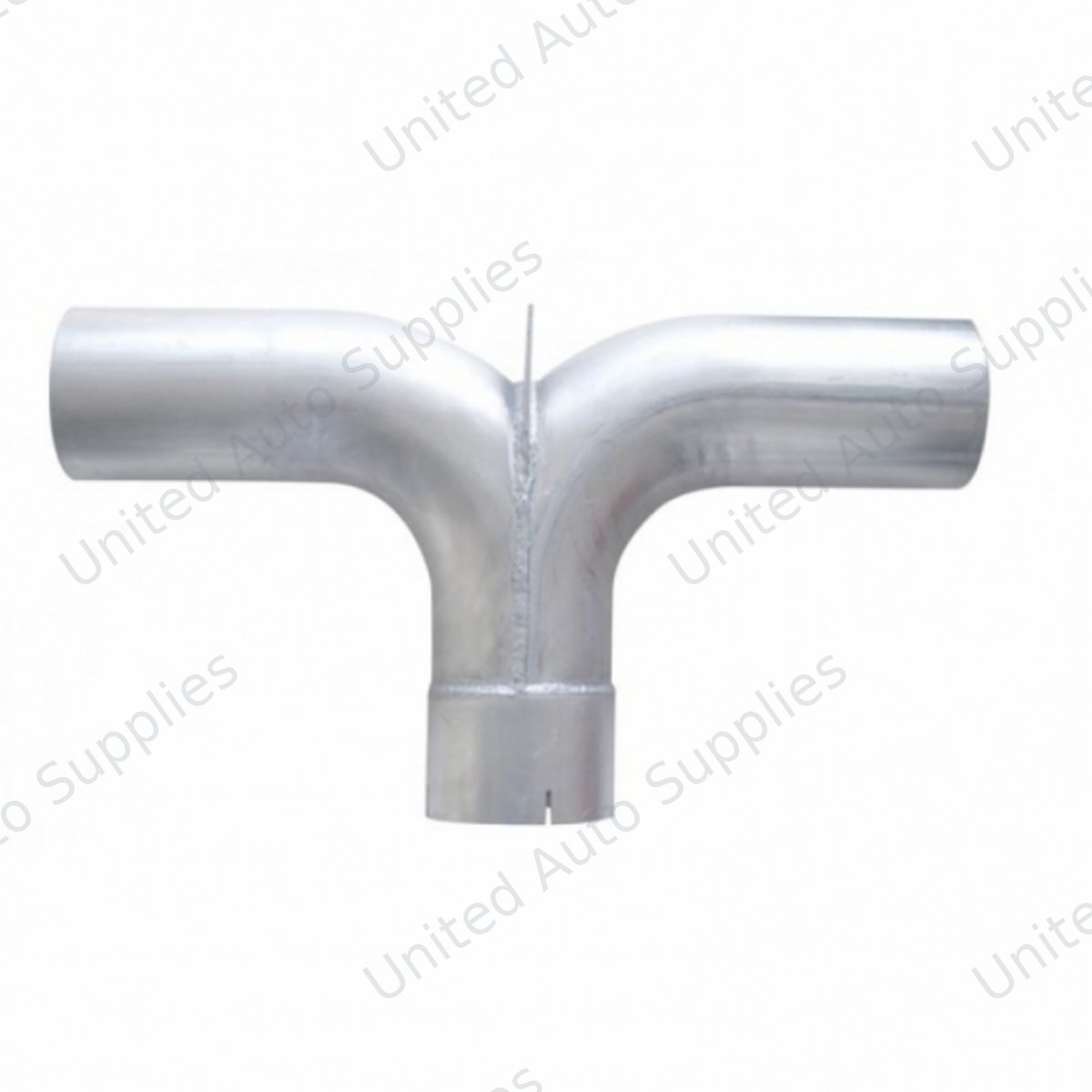 Universal Aluminized 5" Y Pipe With Divider - 25" W X 14" H