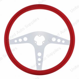18" Color GT Steering Wheel - Indigo Red