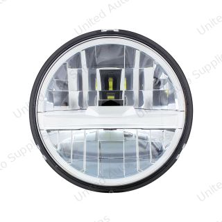 ULTRALIT - 8 High Power LED 5-3/4" Headlight - Silver