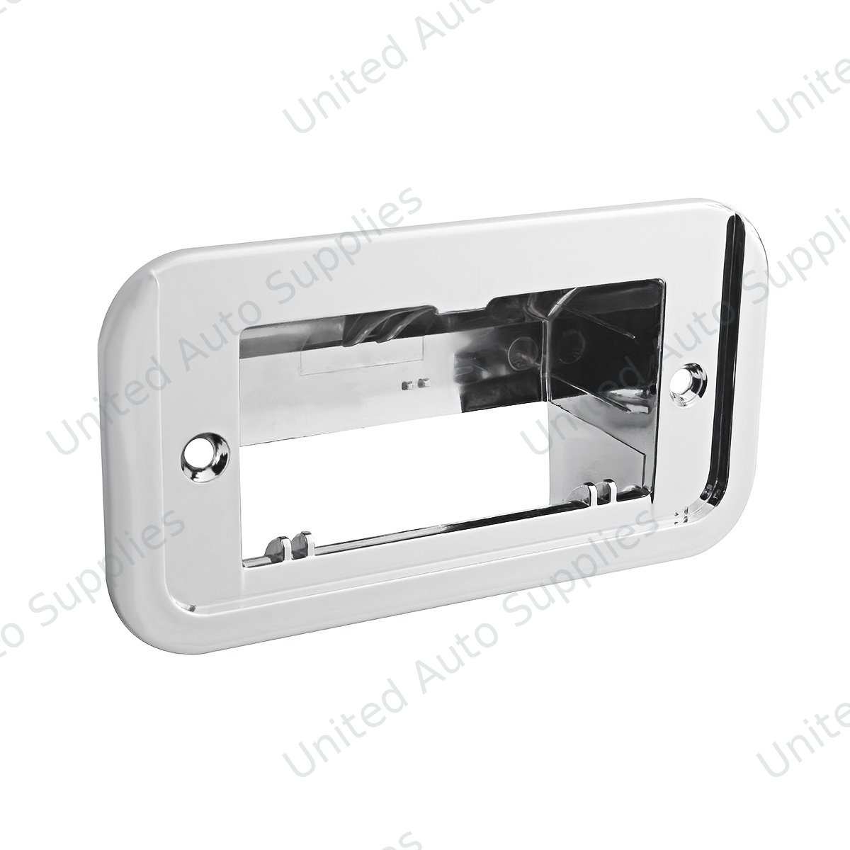 Chrome Plastic Ash Tray Housing For 2005 And Older Peterbilt