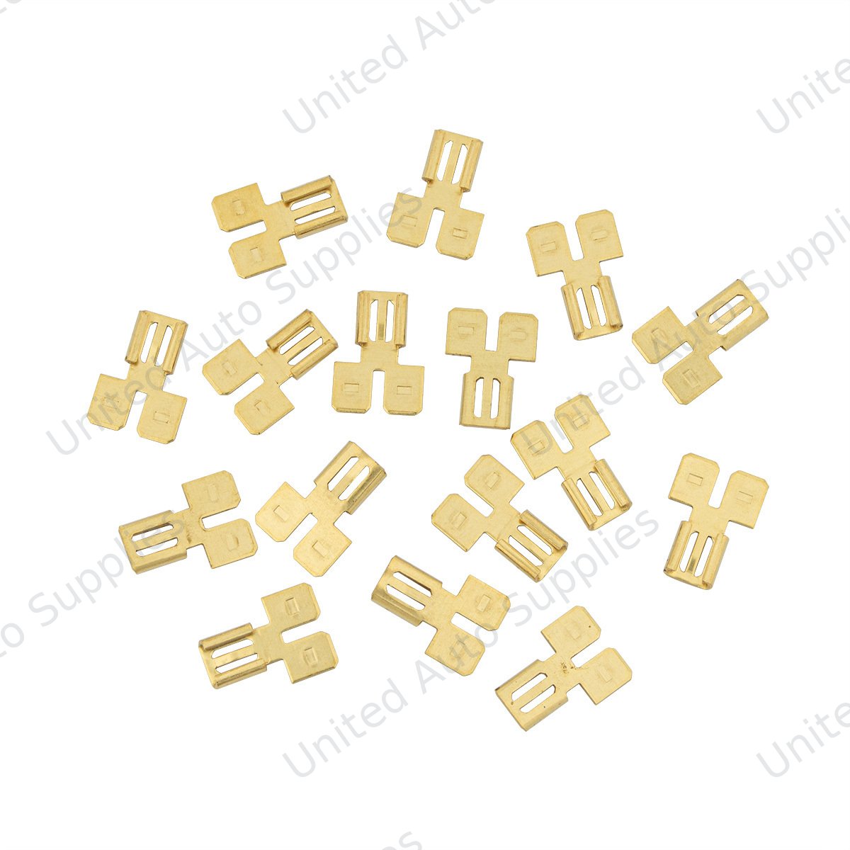 .250 Tab FM to Double M Flat Adapter (16-Pack)