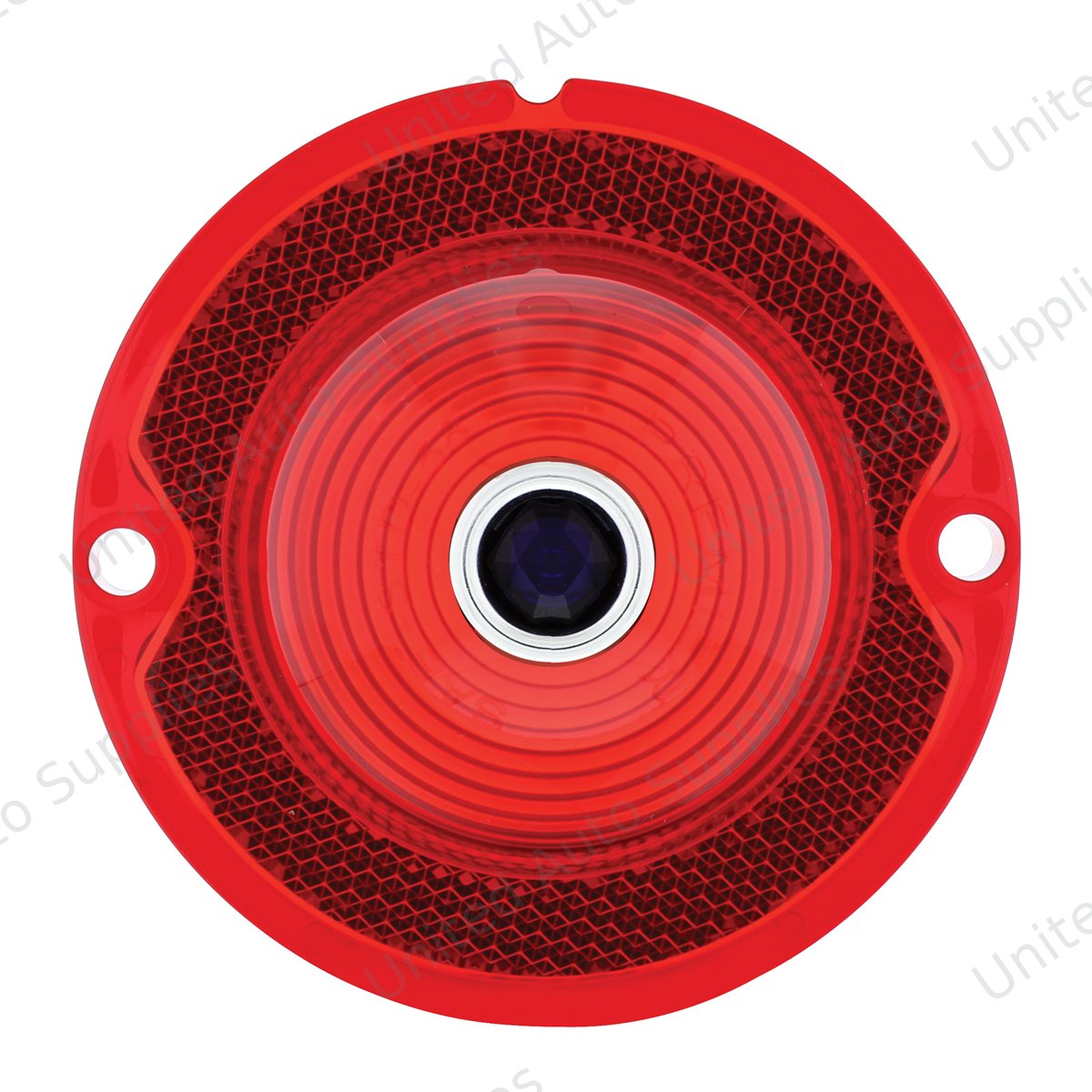 Tail Light Lens With Blue Dot For 1958 Chevy Passenger Car