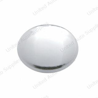 Chrome Plastic Push-On Covers For Phillips Round Head Screw (10-Pack)
