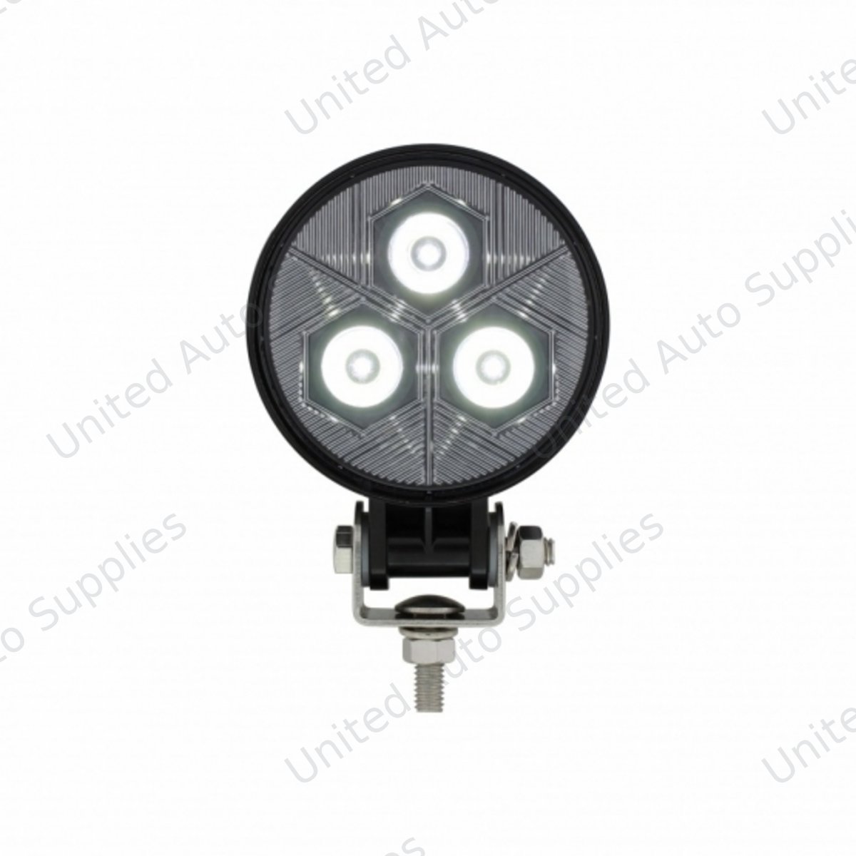 3 High Power LED Round Compact Work Light