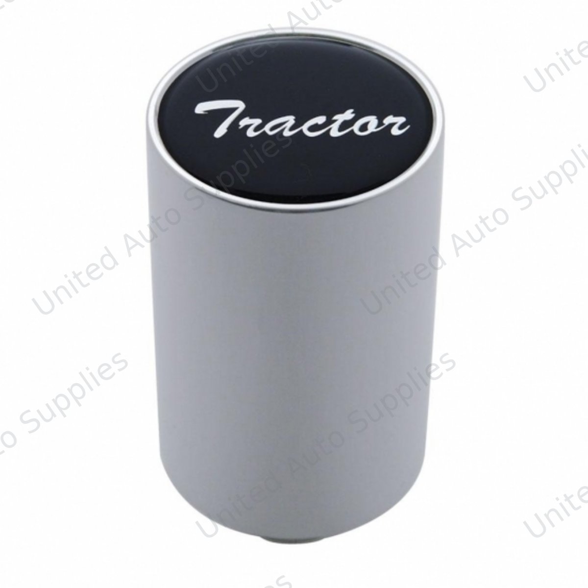 "Tractor" 3" Air Valve Knob - Black Glossy Sticker