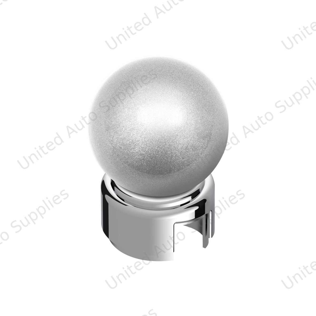 Thread-On Bristol Gearshift Knob with 13/15/18 Speed Adapter-Liquid Silver