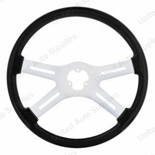 18" Carbon Black Steering Wheel