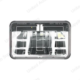 ULTRALIT - LED Heated 4" X 6" Low Beam Headlight
