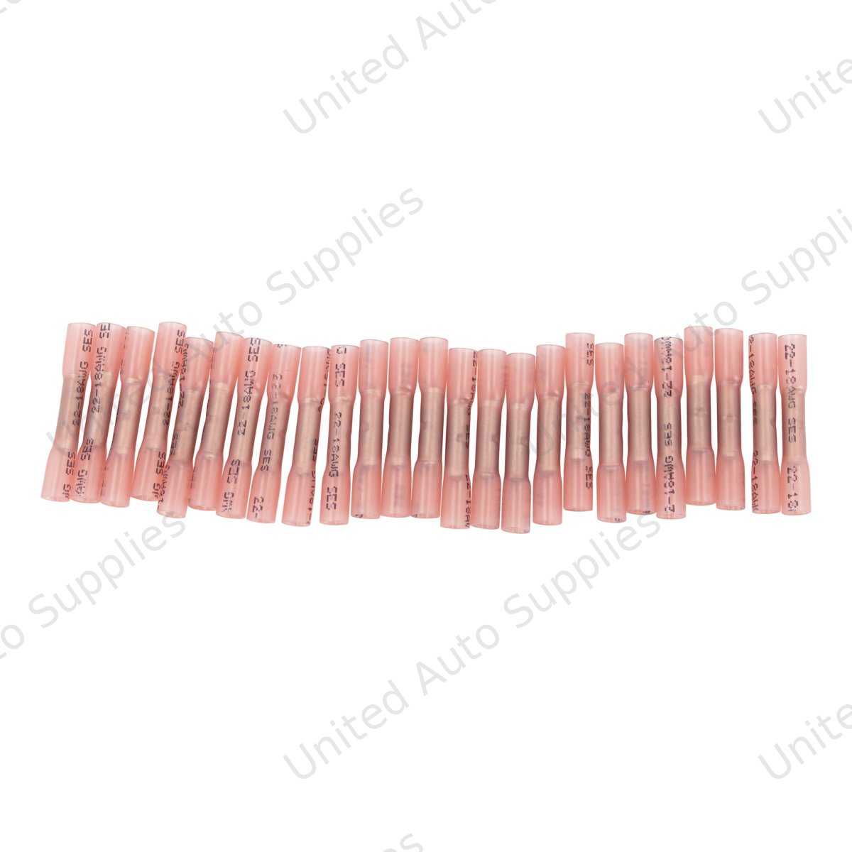22-18 Red CS Butt Connector (25-Pack)