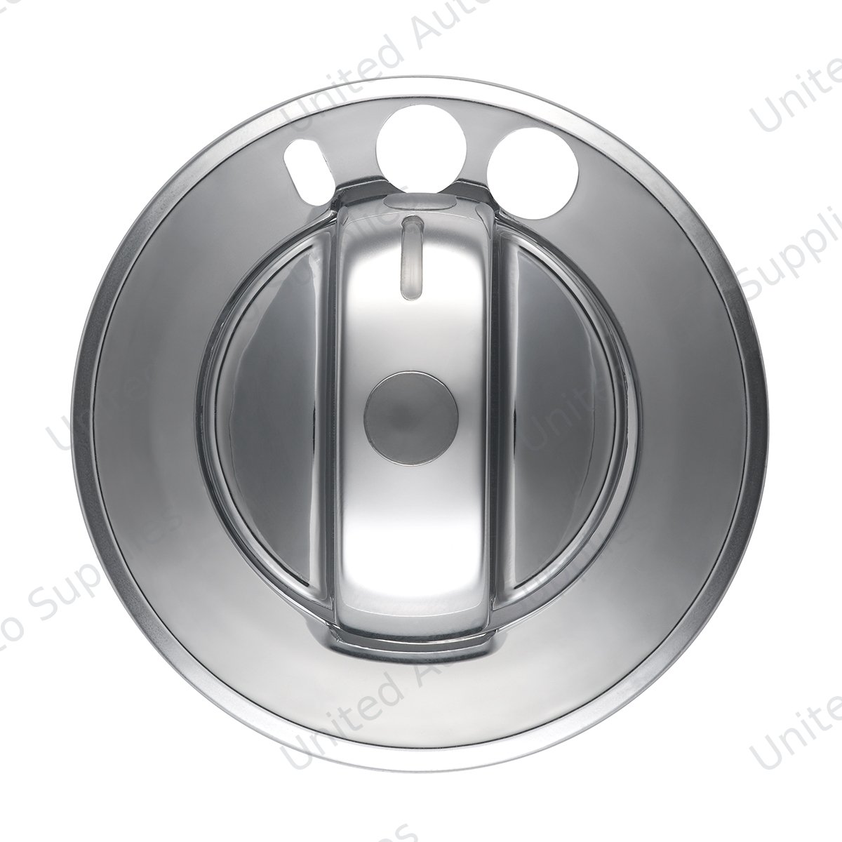 Chrome Plastic 2-Piece Headlight Switch Cover For 2008-2017 Freightliner Cascadia