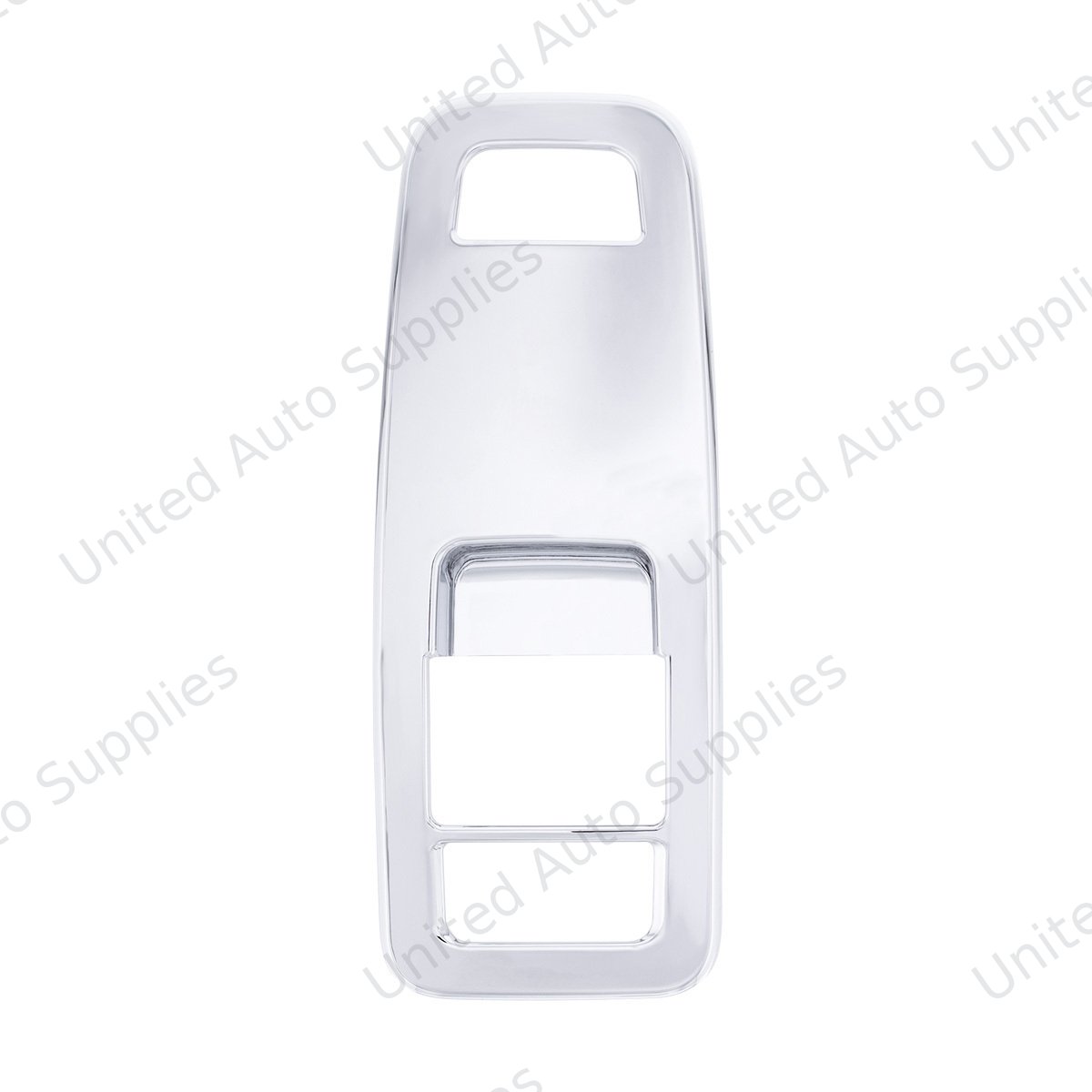 Chrome Plastic Door Switch Cover For 2013-2024 Kenworth T680-Driver (Without Power Mirrors)