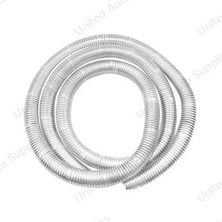 72" Long Chrome Wire Loom - 3/4" Diameter