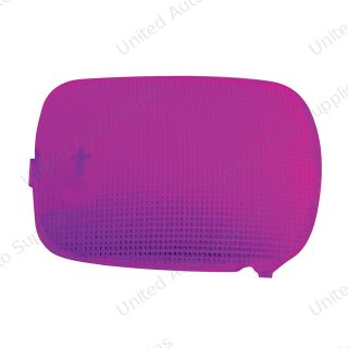Rectangular Dome Light Lens For 2006+ Peterbilt - Purple