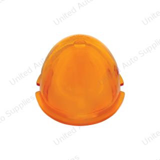 GloLight 9 LED Dual Function Watermelon Cab/Auxiliary Light - Amber LED/Amber Lens