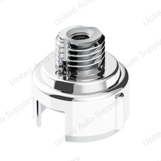 M30X3.5 Thread-On Gearshift Adapter W/LED Mount For Eaton-Fuller 13/15/18 Speed-Pearl White