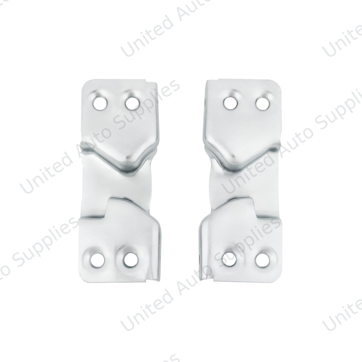 Door Latch Striker Plates For 1947-51 Chevy & GMC Truck (Pair)