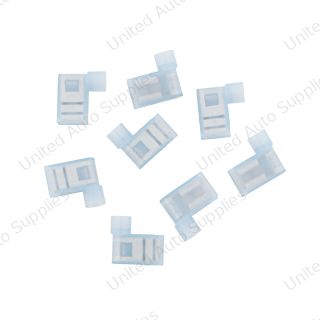 16-14 AWG .250 Tab Nylon Flag Terminal (8-Pack)