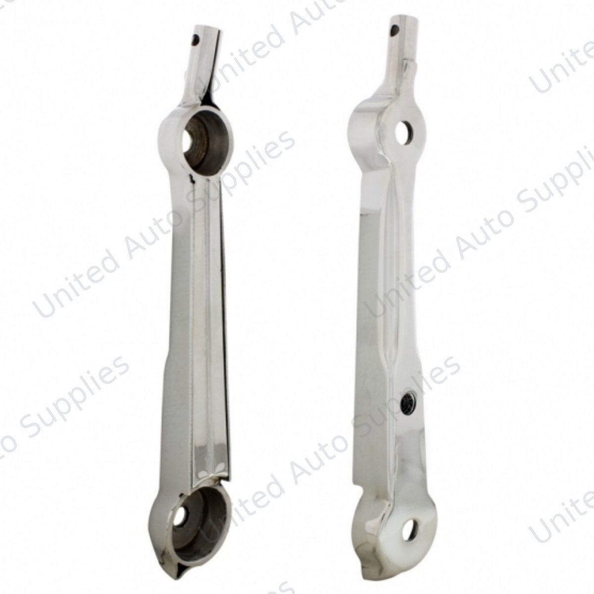 2" Chopped Polished SS Windshield Stanchions For 1932 Ford Roadster (Pair)