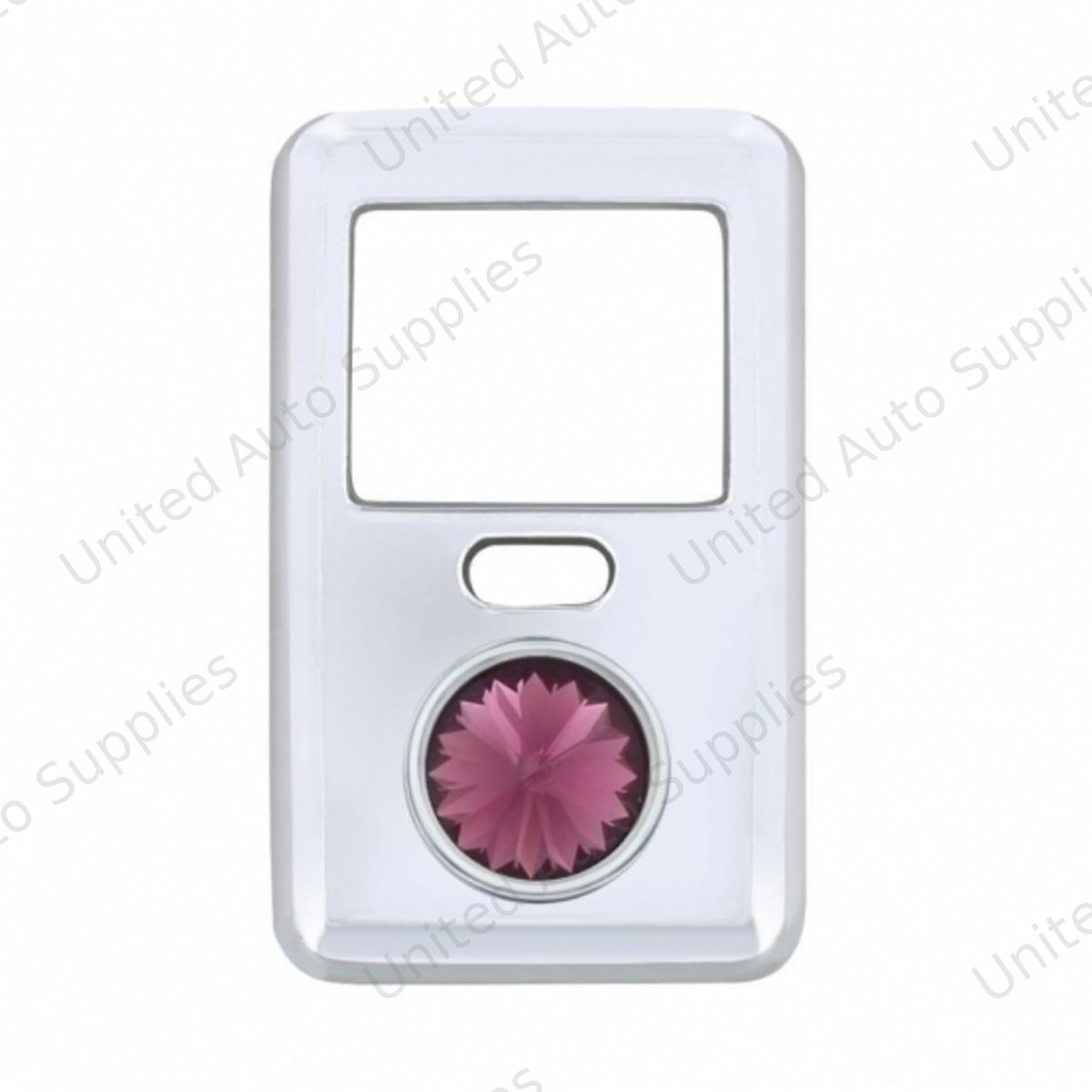 Rocker Switch Cover With Crystal For 1998-2018 Volvo VNL - Purple