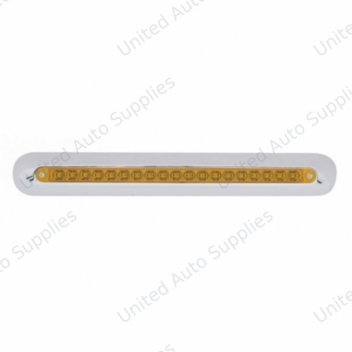 Freightliner 19 LED 12" Mirror Light Bar - Amber LED/Amber Lens