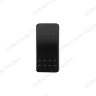 Black DPDT Mom. On/Off/On Rocker Switch (Carling S) 1 Pc