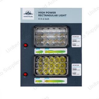 Display For 4" X 6" High Power Lights