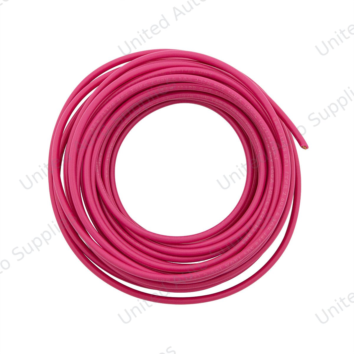 Primary Wire - Rated 105°C 16 AWG, Pink 20 Ft.