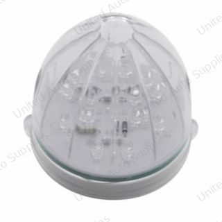 19 LED Bullet Style Grakon 1000 Cab Light - Amber LED/Clear Lens (Bulk)
