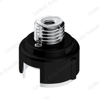 M30X3.5 Thread-On Gearshift Adapter W/LED Mount For Eaton-Fuller 13/15/18 Speed-Matte Black