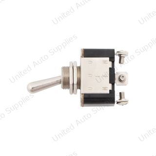 Heavy Duty Marine Toggle w/ 3 Screw Terminals 25 Amp 12V S.P.D.T On/Off/On 1 Pc.