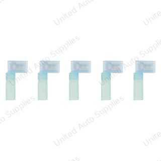 16-14 .250 Tab Blue CS FI FM Flag Terminal (5-Pack)