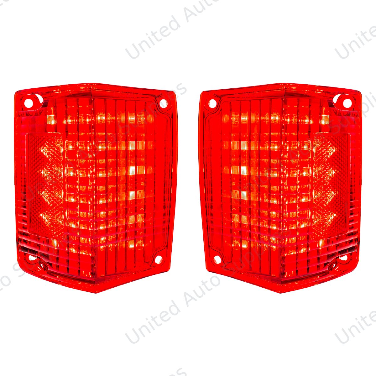 36 LED Tail Light Set For 1970-1972 Chevy El Camino/Station Wagon (Pair)