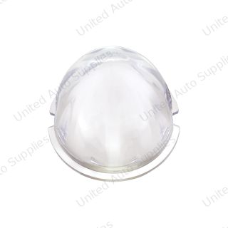 GloLight 9 LED Dual Function Watermelon Cab/Auxiliary Light - Red LED/Clear Lens (Bulk)