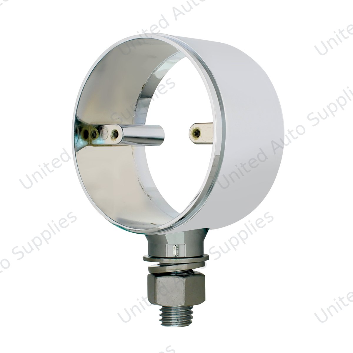 Chrome Die Cast Double Face Light Housing Only (Bulk)