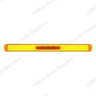 GloLight 28 LED 17" Turn Signal Light Bar - Amber LED/Amber Lens