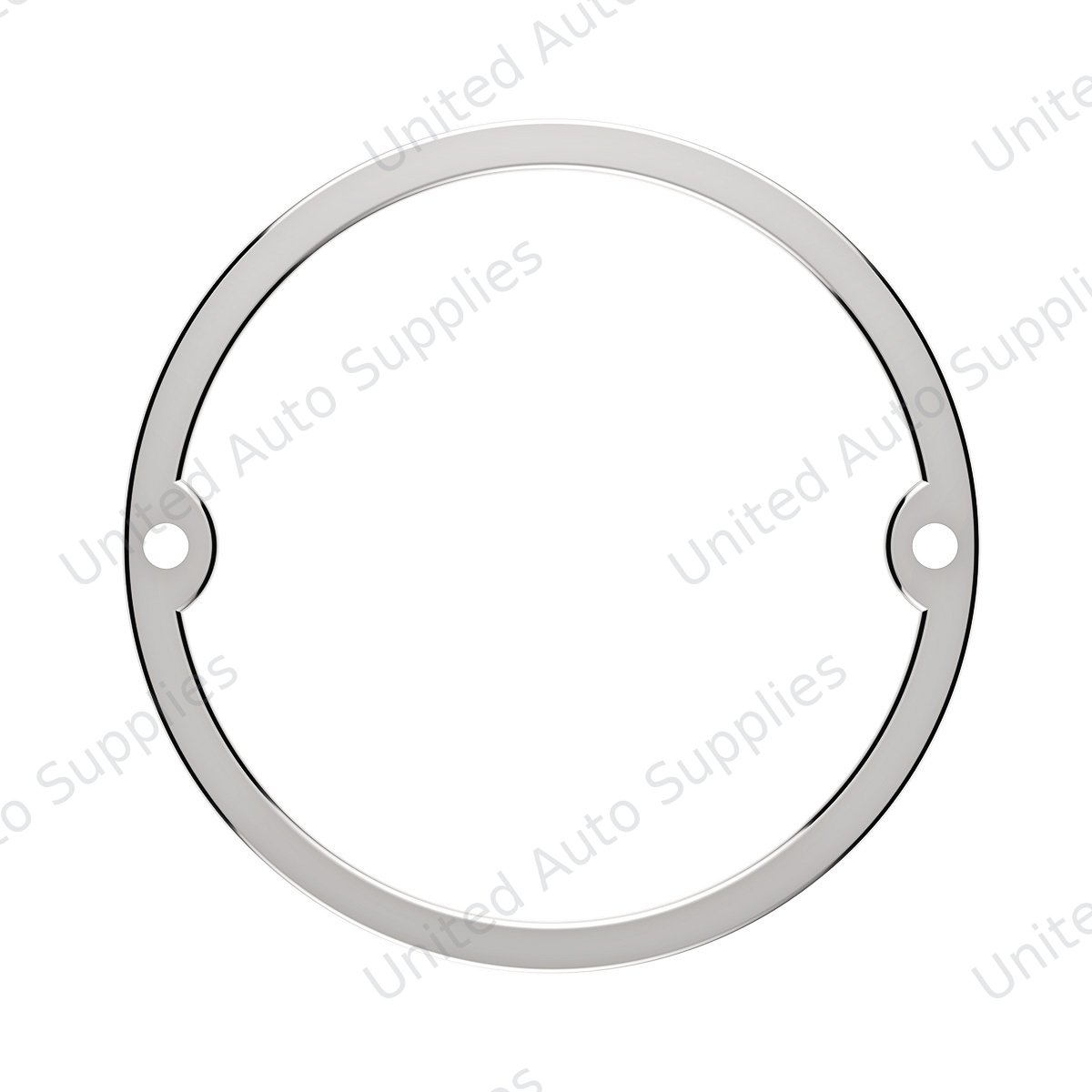 Stainless Steel Low Profile Cab Light Bezel