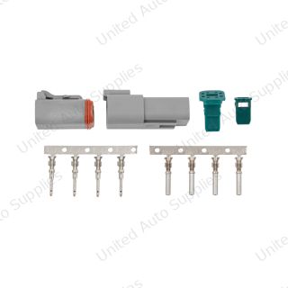4-Wire Deutsch Style Amphenol AT Connector Project Kit 12Pcs