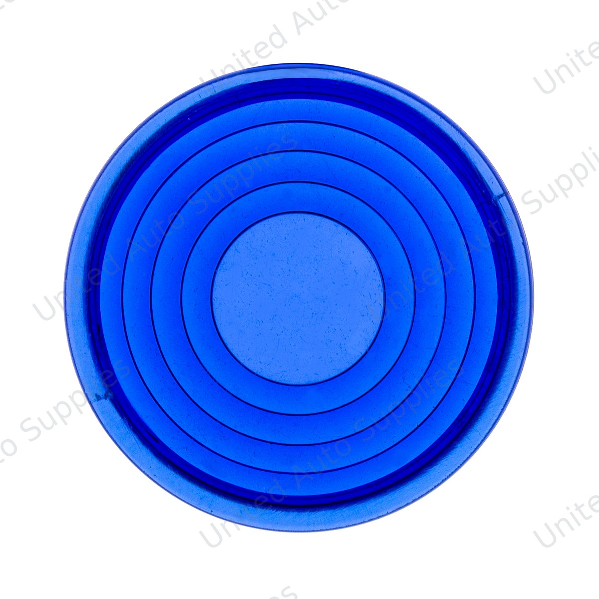Round Map Light Lens For 2006+ Peterbilt - Blue