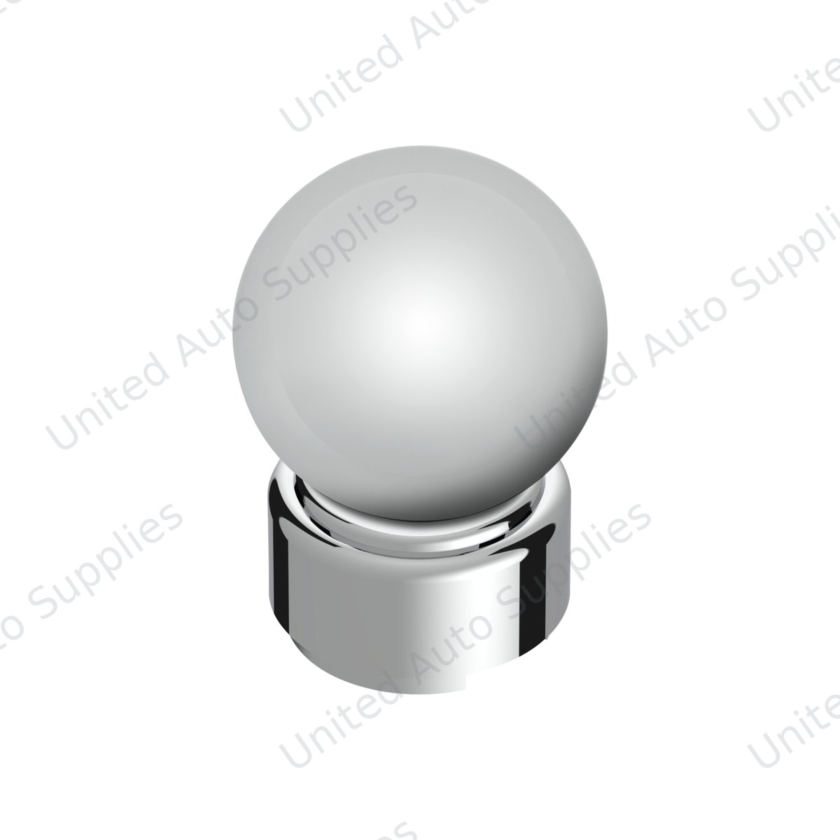Thread-On Bristol Gearshift Knob with 9/10 Speed Adapter-Chrome
