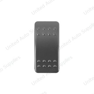 Black DPDT On/Off/On Rocker Switch (Carling Style) 1 Pc