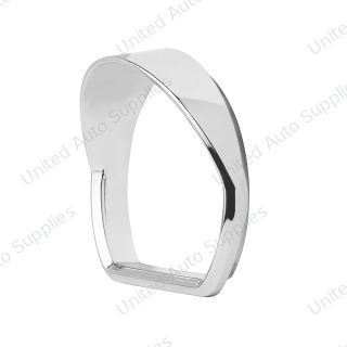 Chrome Plastic Speed/Tachometer Gauge Cover For Peterbilt 579 (2013-2021) & 587 (2010-2016)