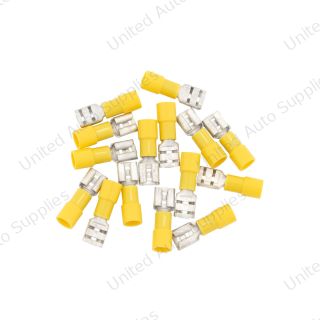 12-10 AWG .250 Tab Vinyl FM Disconnect (15-Pack)