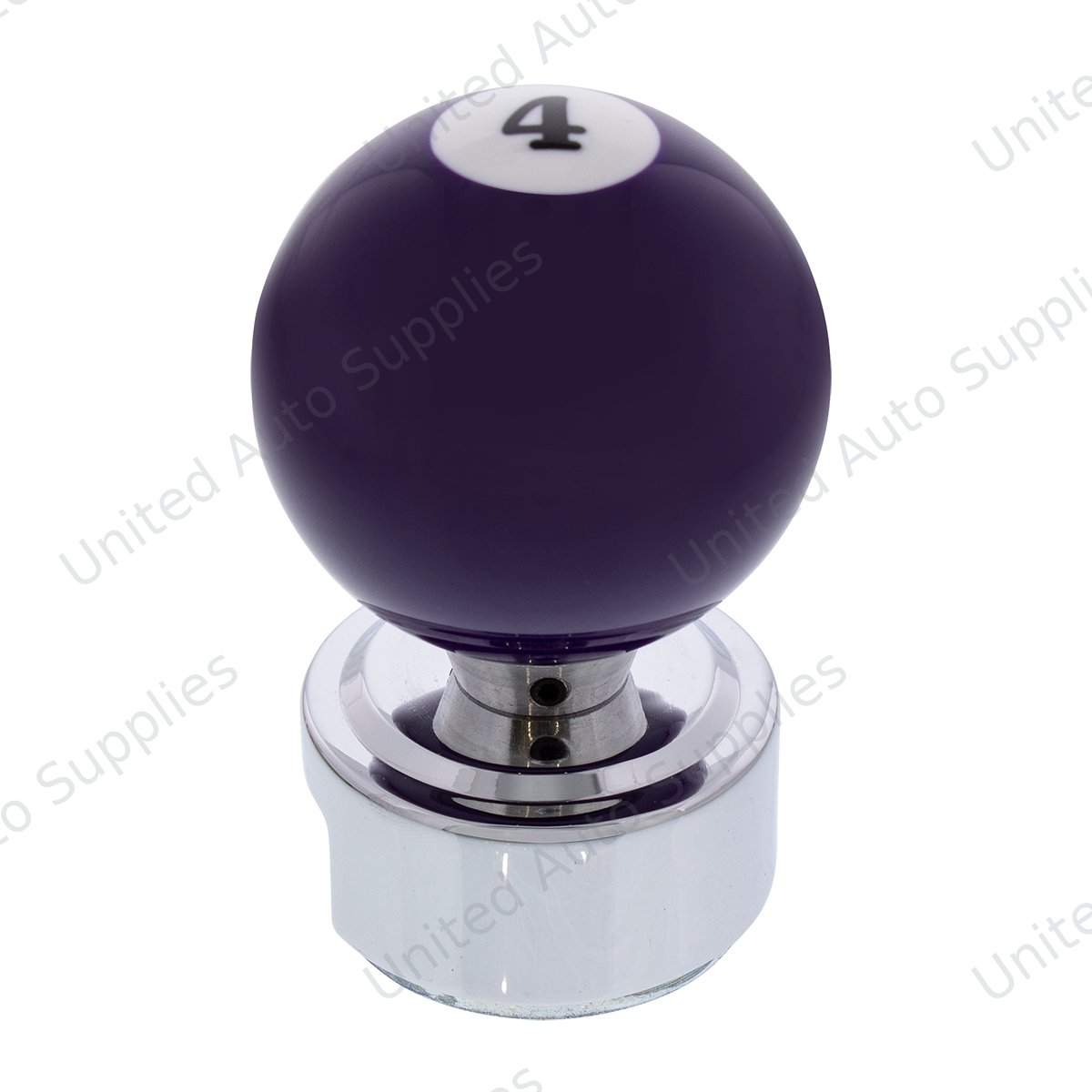 Number 4 Pool Ball Gearshift Knob For 13/15/18 Speed Eaton Style Shifters
