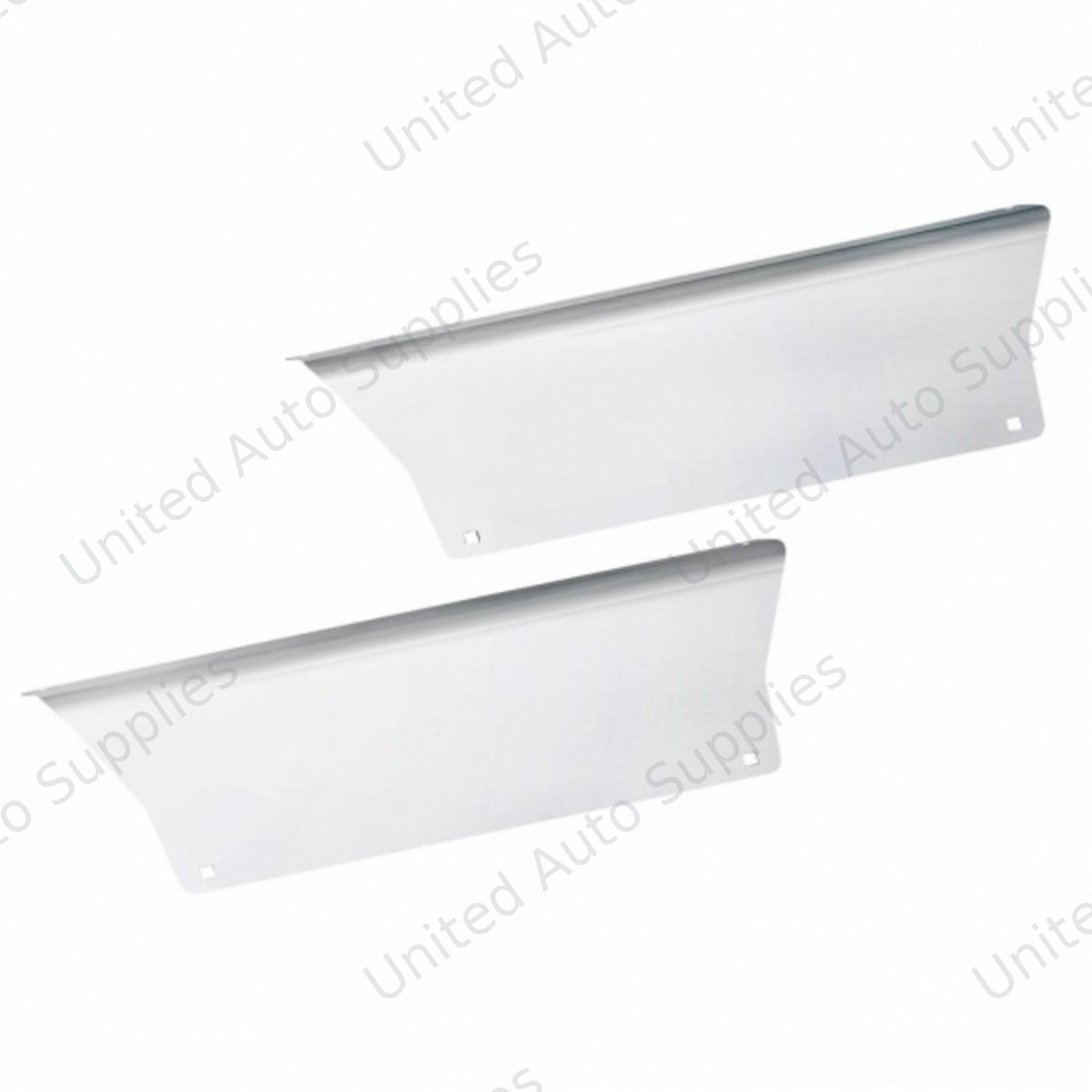 Stainless Peterbilt 579 Back Step Trim - Upper