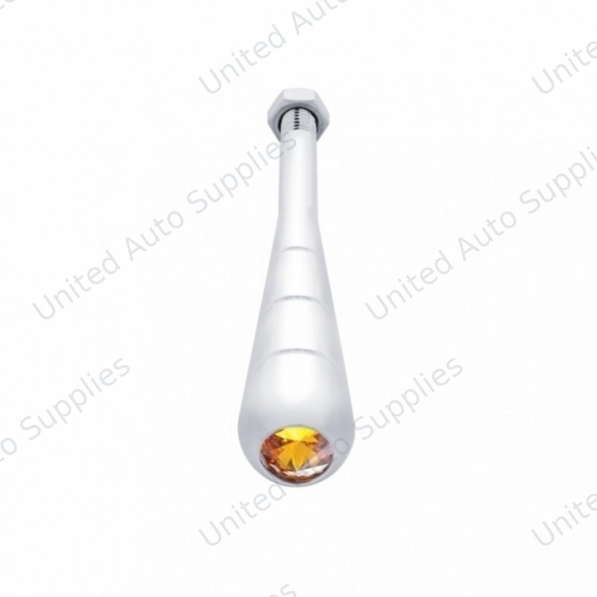 4-3/4" Steering Column Tilt Handle With Amber Crystal